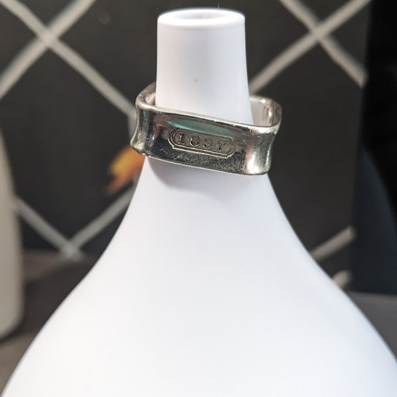 Tiffany & Co. 1837 Round & Square 925 rings - Picture 3 of 5